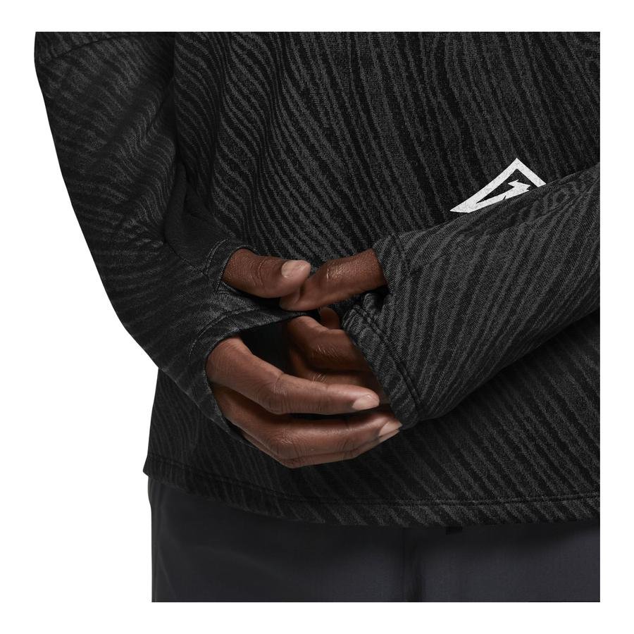  Nike Dri-Fit Element 1/2 Zip Trail Long-Sleeve Erkek Tişört