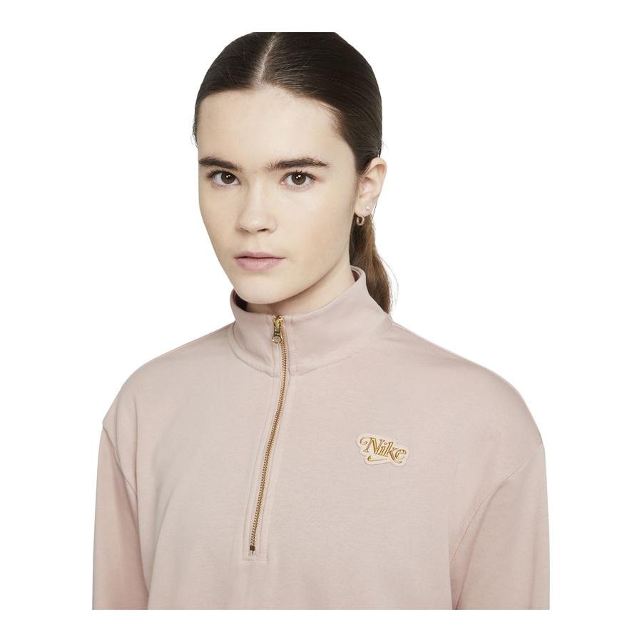  Nike Sportswear Femme 1/4-Zip Fleece Kadın Sweatshirt