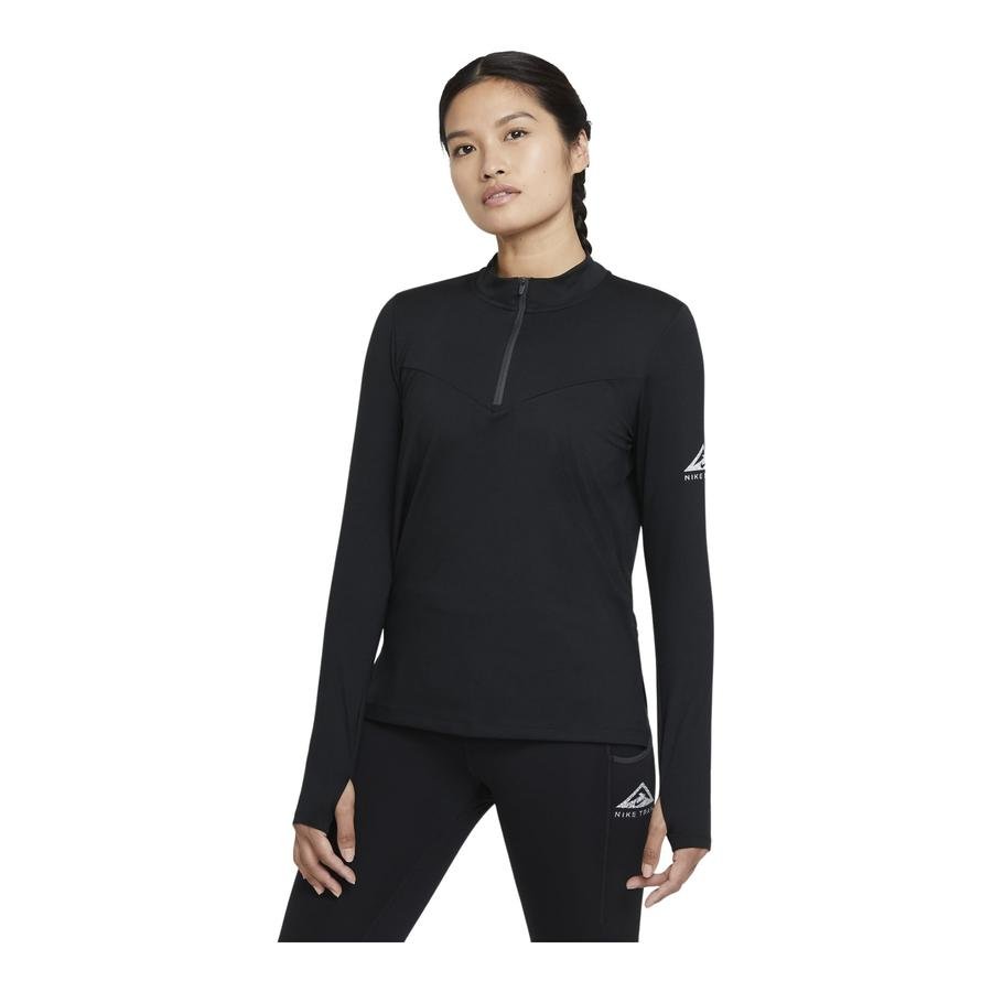  Nike Element Trail Running Midlayer Half-Zip Long-Sleeve Kadın Tişört