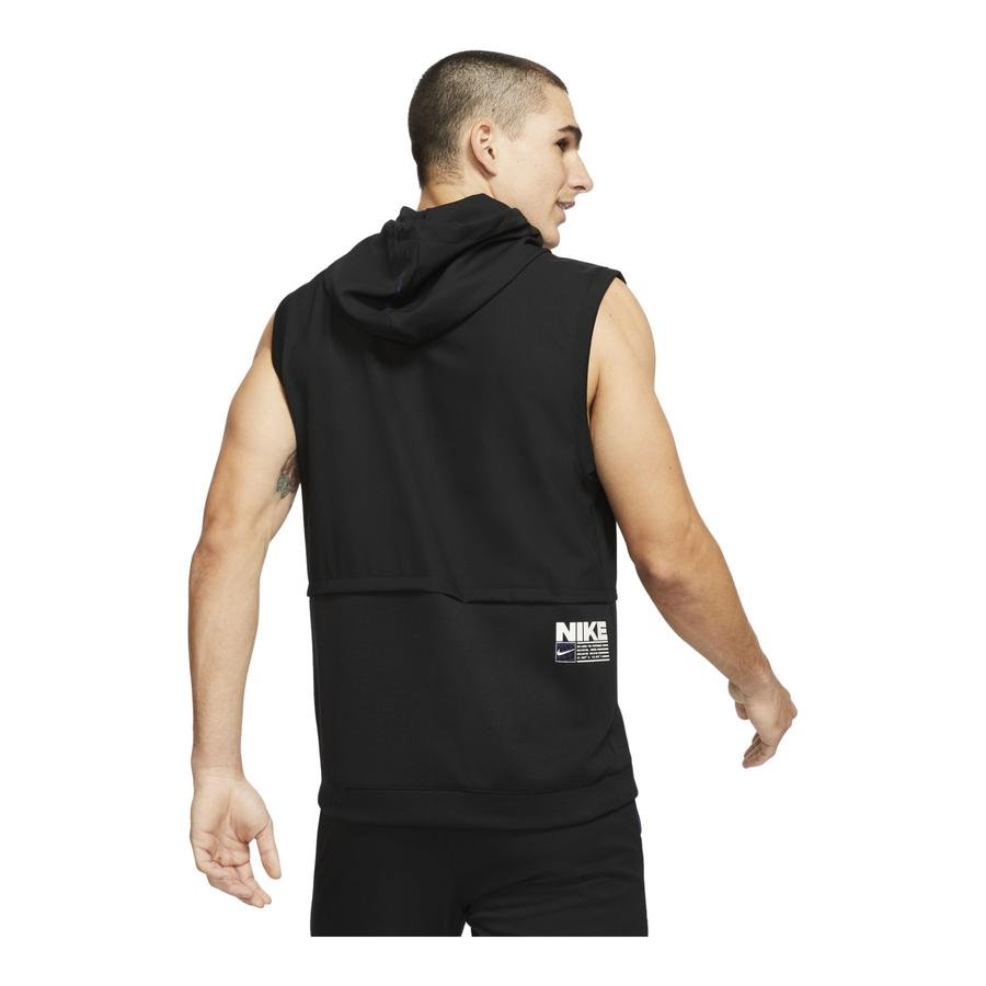  Nike Dri-Fit Sleeveless Graphic Training Hoodie Erkek Sweatshirt
