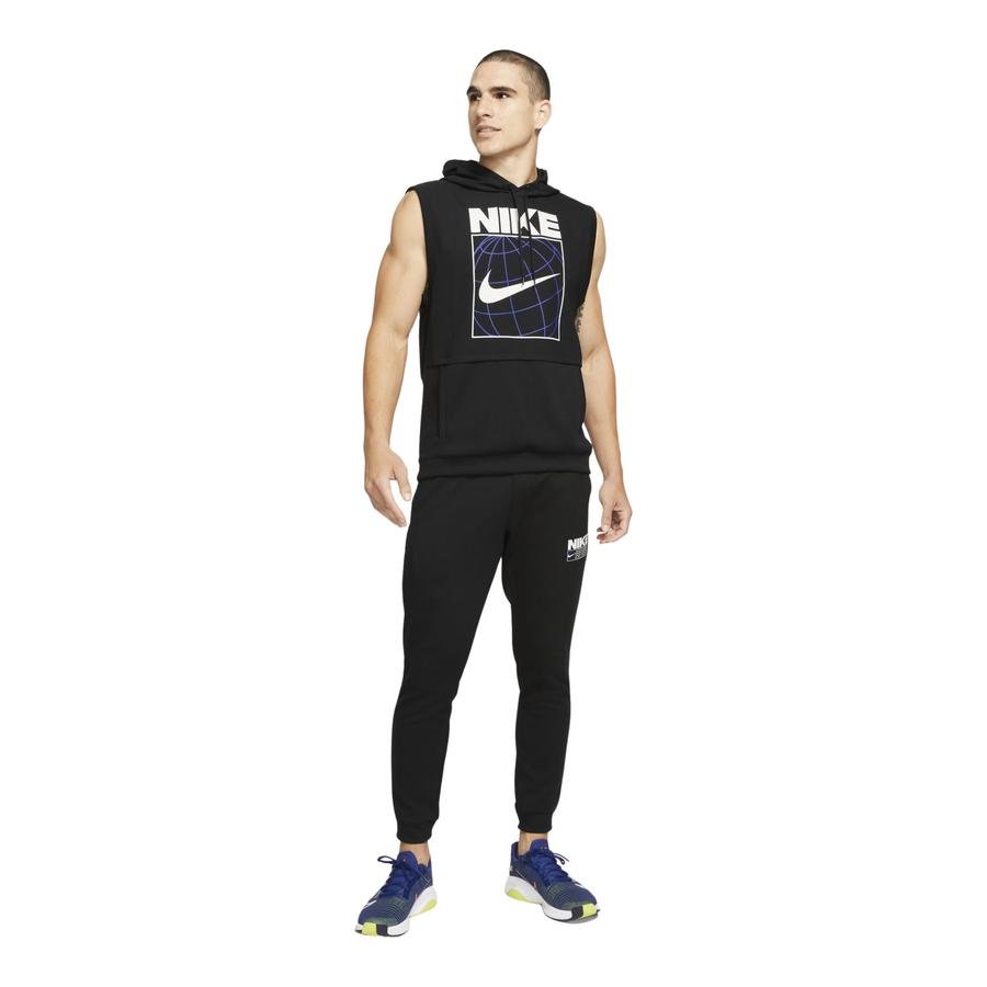  Nike Dri-Fit Sleeveless Graphic Training Hoodie Erkek Sweatshirt