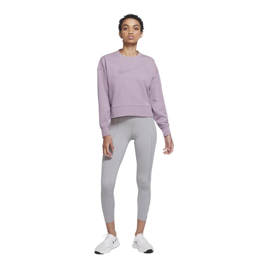  Nike Dri-Fit Get Fit Swoosh Training Kadın Sweatshirt