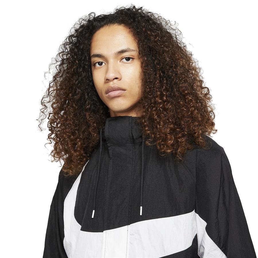  Nike Sportswear Swoosh Woven Lined Full-Zip Hoodie Erkek Ceket