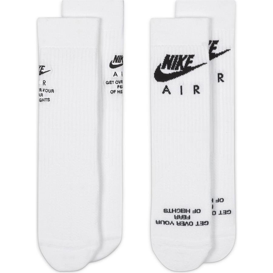  Nike SNKR Sox Crew (2 Pairs) Unisex Çorap