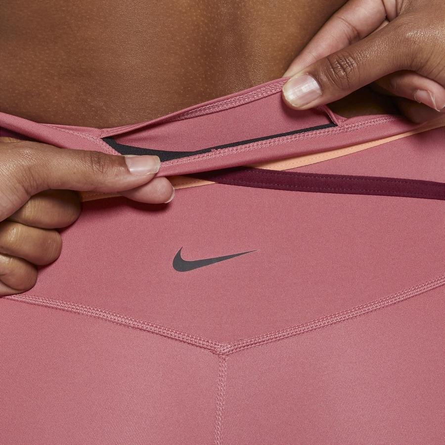  Nike Dri-Fit One Mid-Rise 7/8 Taped Kadın Tayt