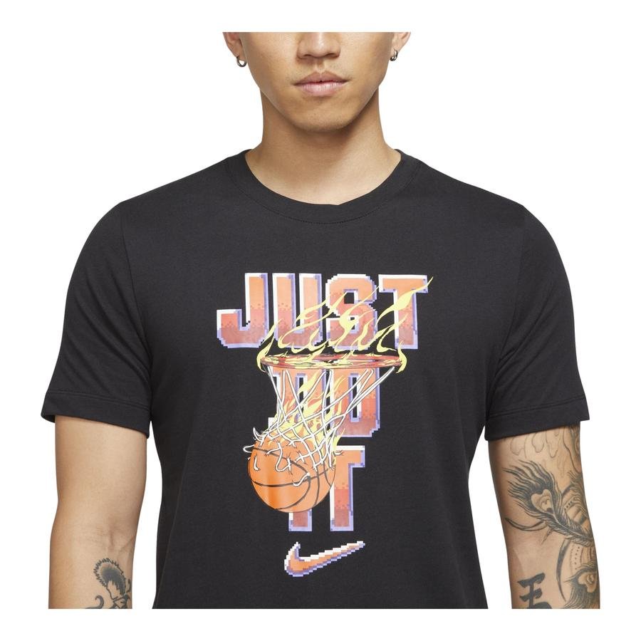  Nike Dri-Fit ''Just Do It'' Basketball Short-Sleeve Erkek Tişört