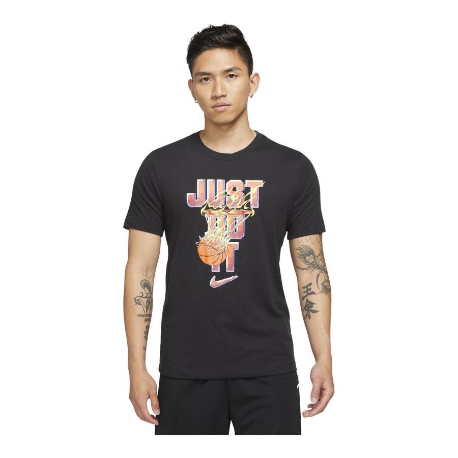  Nike Dri-Fit ''Just Do It'' Basketball Short-Sleeve Erkek Tişört