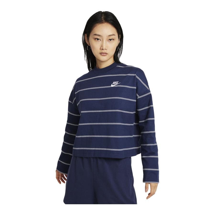  Nike Sportswear Stripe Kadın Sweatshirt