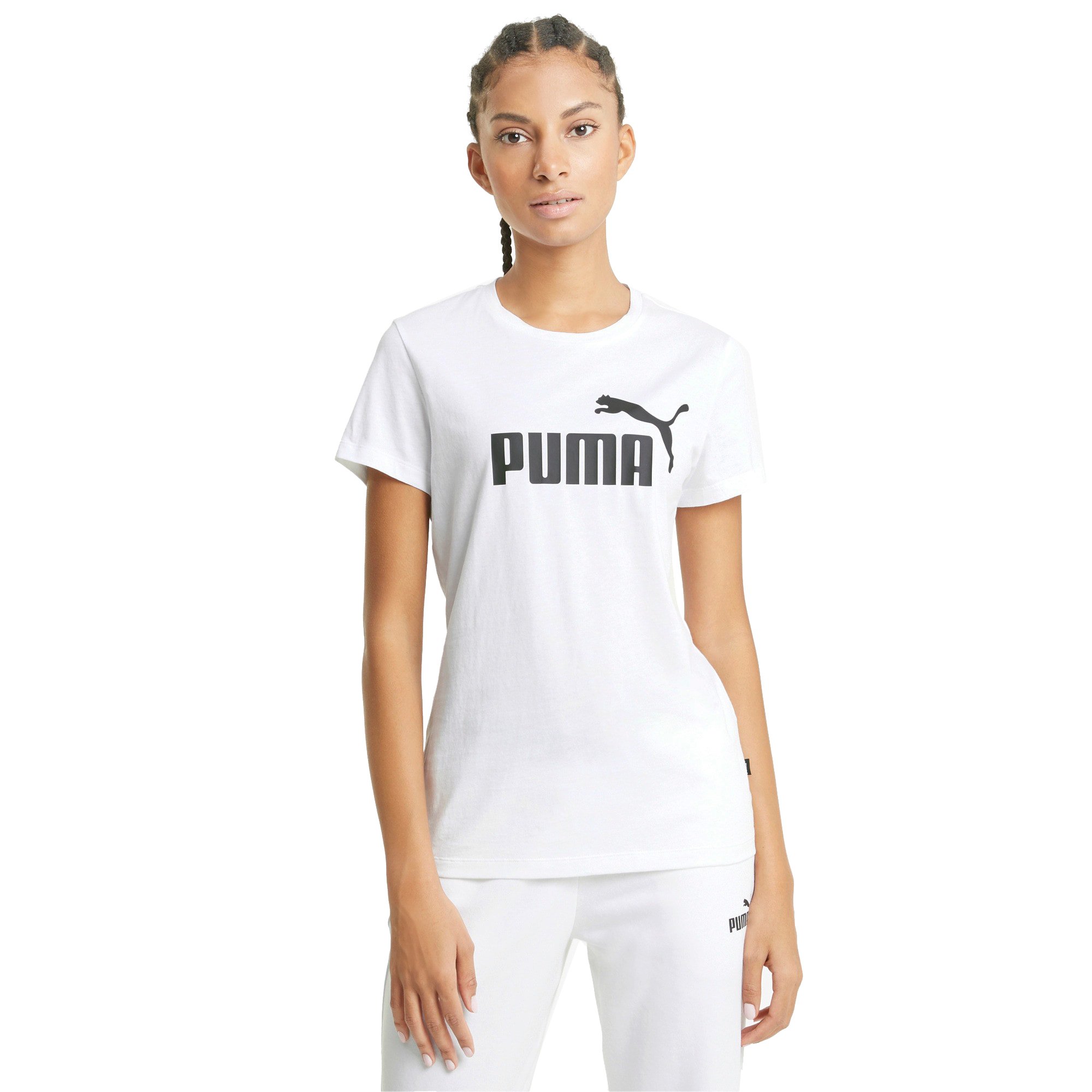 Puma Essential Logo Short-Sleeve Kadın Tişört