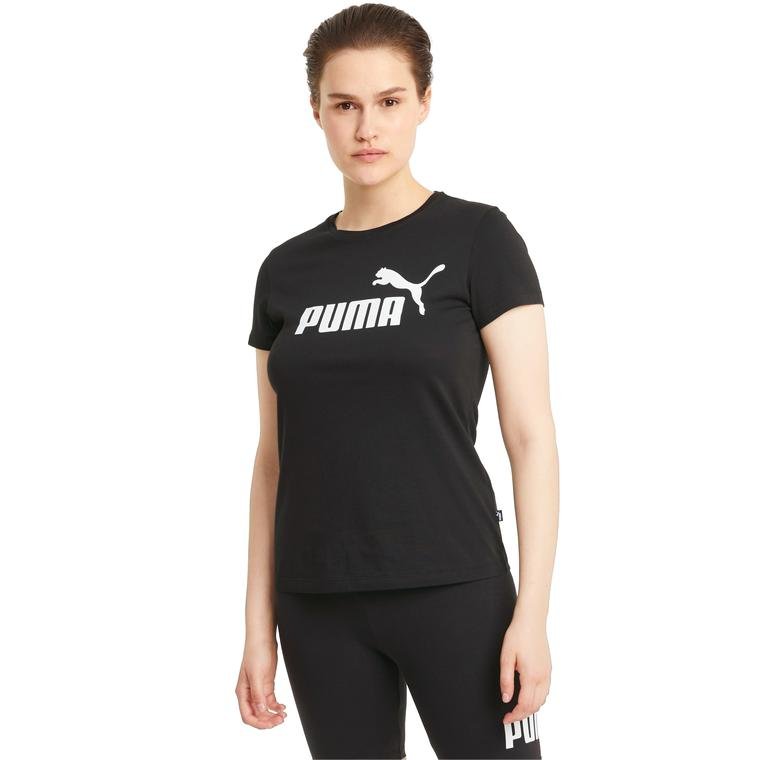 Puma Essential Logo Short-Sleeve Kadın Tişört