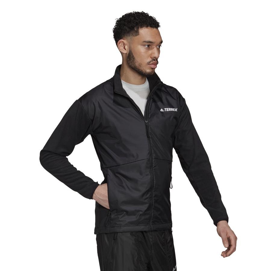  adidas Terrex Multi Primegreen Windproof Fleece Full-Zip Erkek Ceket