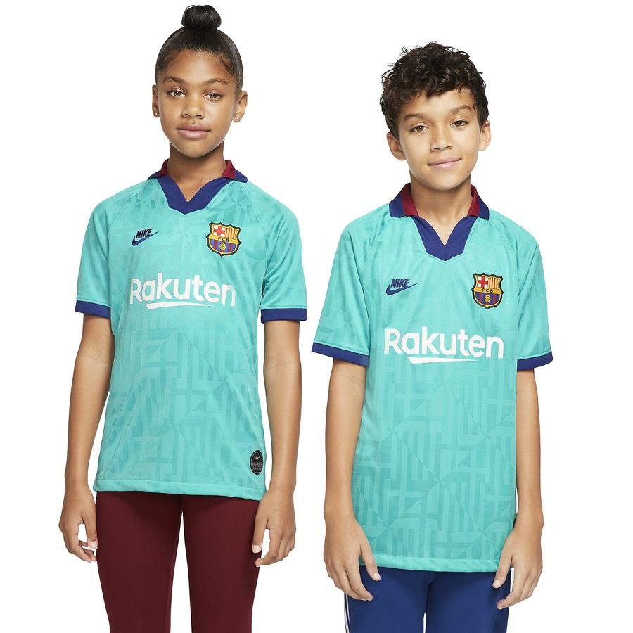  Nike FC Barcelona 2019-2020 Stadium Football Üçüncü Takım Çocuk Forma