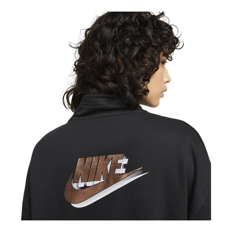 Nike Sportswear Fleece Futura 1/4-Zip Kadın Sweatshirt