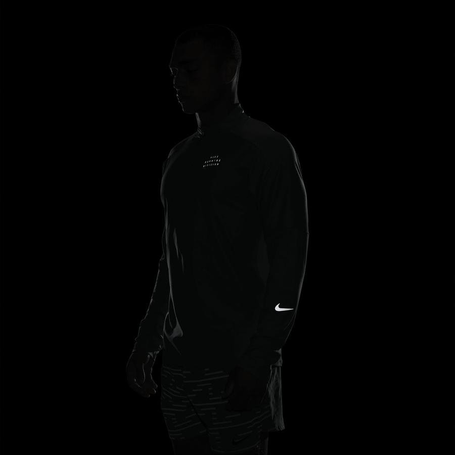  Nike Dri-Fit Run Division Flash 1/2-Zip Running Long-Sleeve Erkek Tişört