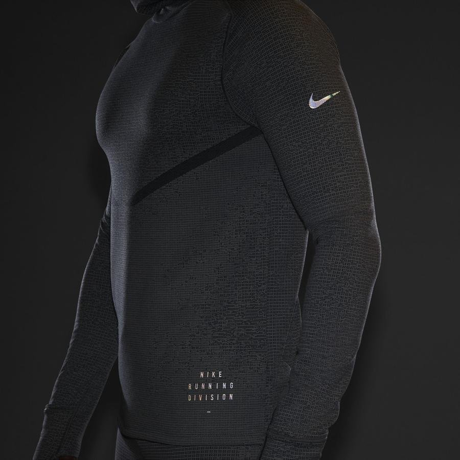  Nike Therma-Fit ADV Run Division Pinnacle Mid Long-Sleeve Hoodie Erkek Tişört