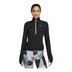 Nike Dri-Fit Element Mid Layer 1/4-Zip Running Long-Sleeve Kadın Tişört