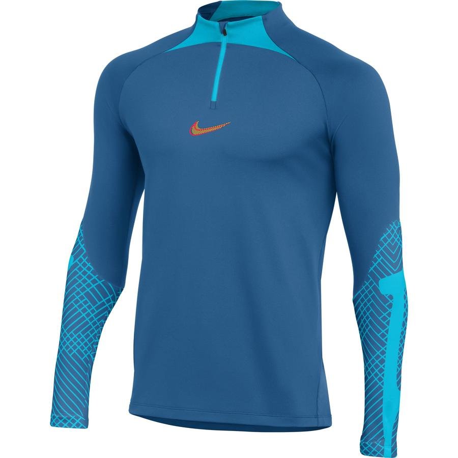  Nike Dri-Fit Strike Football Drill Training Half-Zip Long-Sleeve Erkek Tişört