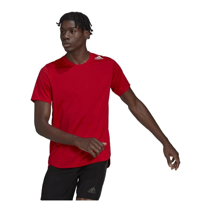  adidas Designed 4 Running Short-Sleeve Erkek Tişört