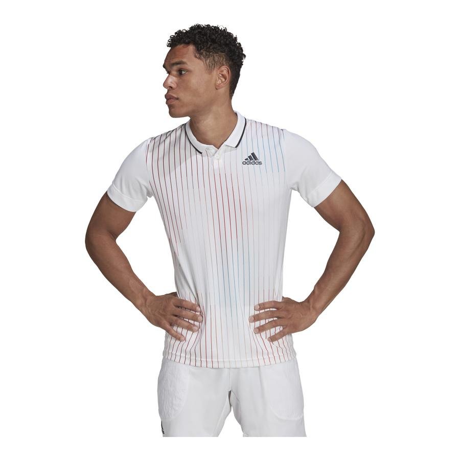  adidas Melbourne Tennis Freelift Polo Short-Sleeve Erkek Tişört