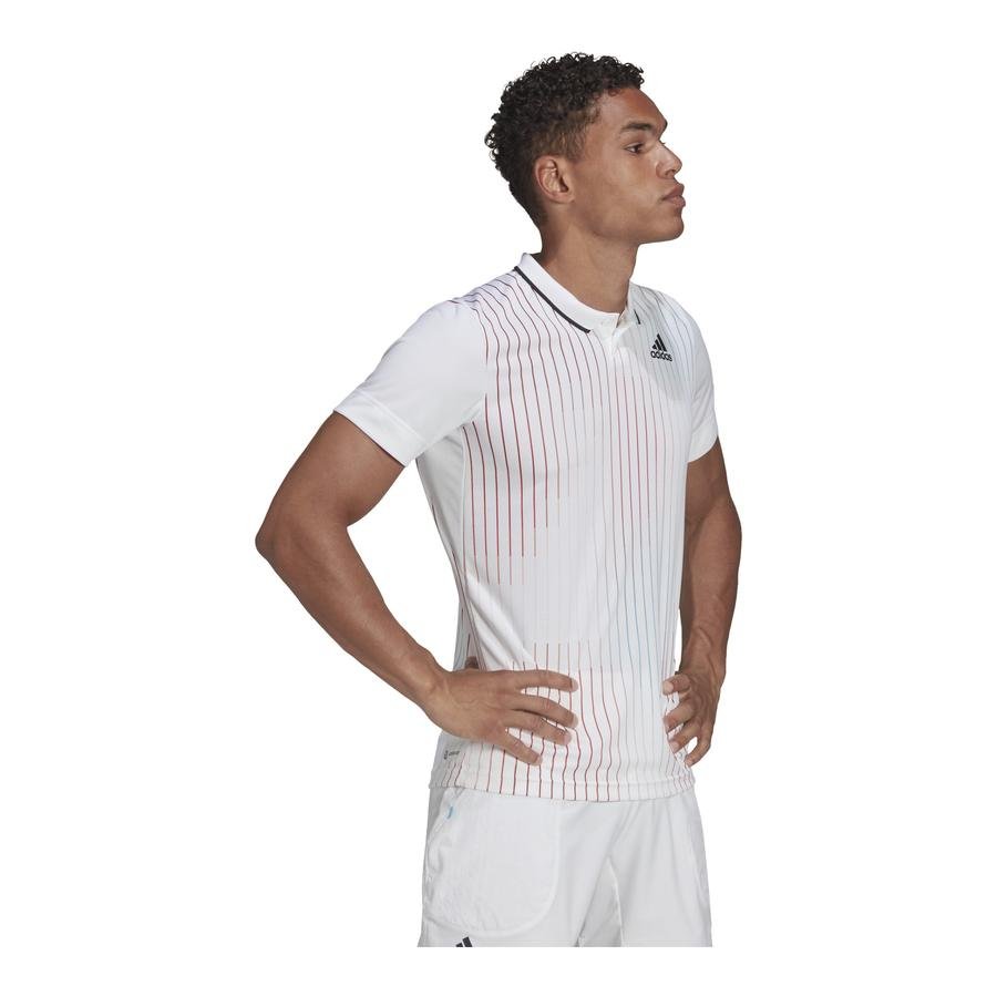  adidas Melbourne Tennis Freelift Polo Short-Sleeve Erkek Tişört