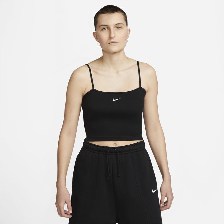 Nike Sportswear Essential Ribbed Crop Kadın Atlet