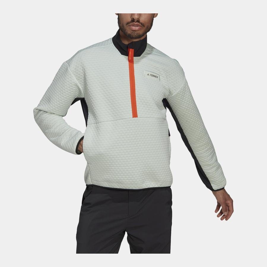  adidas Terrex Hike Fleece Half-Zip Erkek Sweatshirt