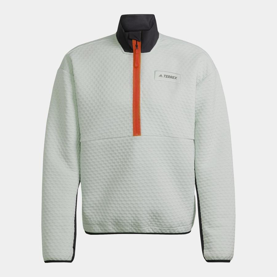  adidas Terrex Hike Fleece Half-Zip Erkek Sweatshirt
