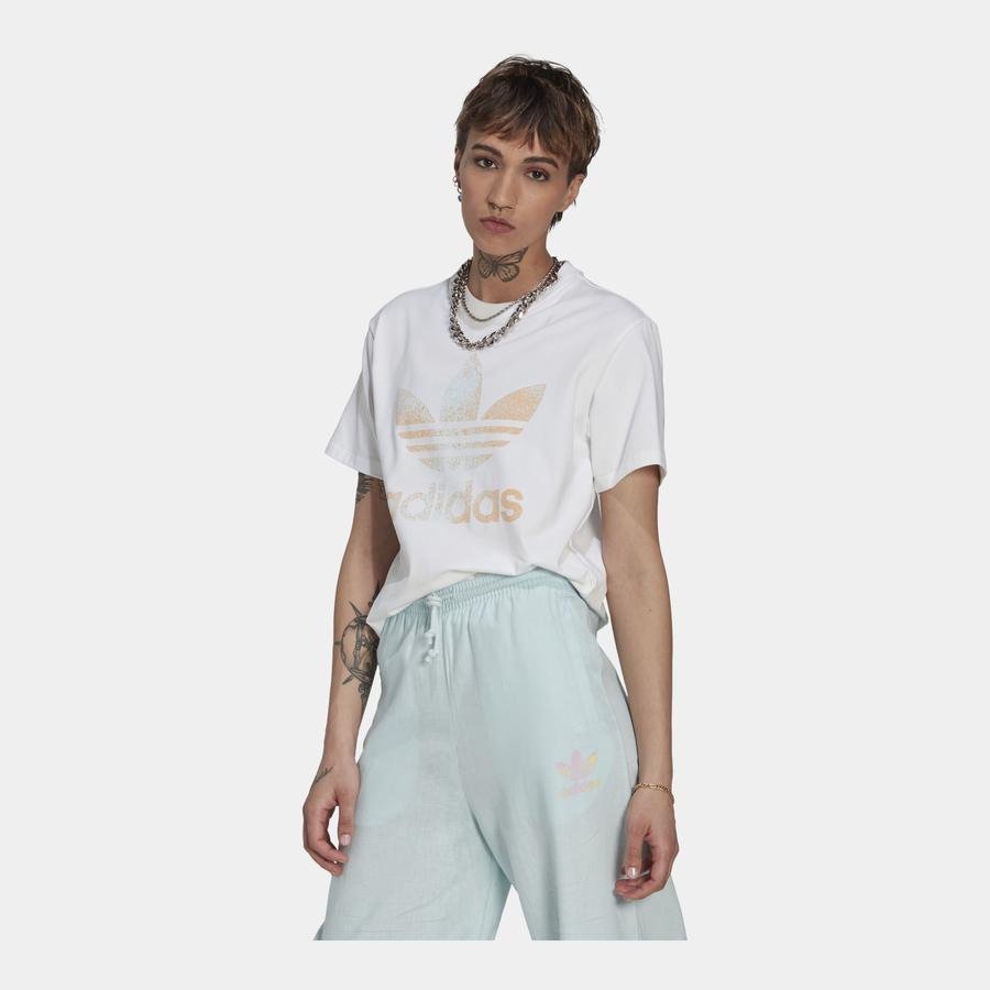  adidas Trefoil Graphic Short-Sleeve Kadın Tişört