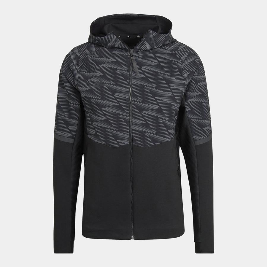  adidas Essential Designed For Gamedey Full-Zip Hoodie Erkek Sweatshirt
