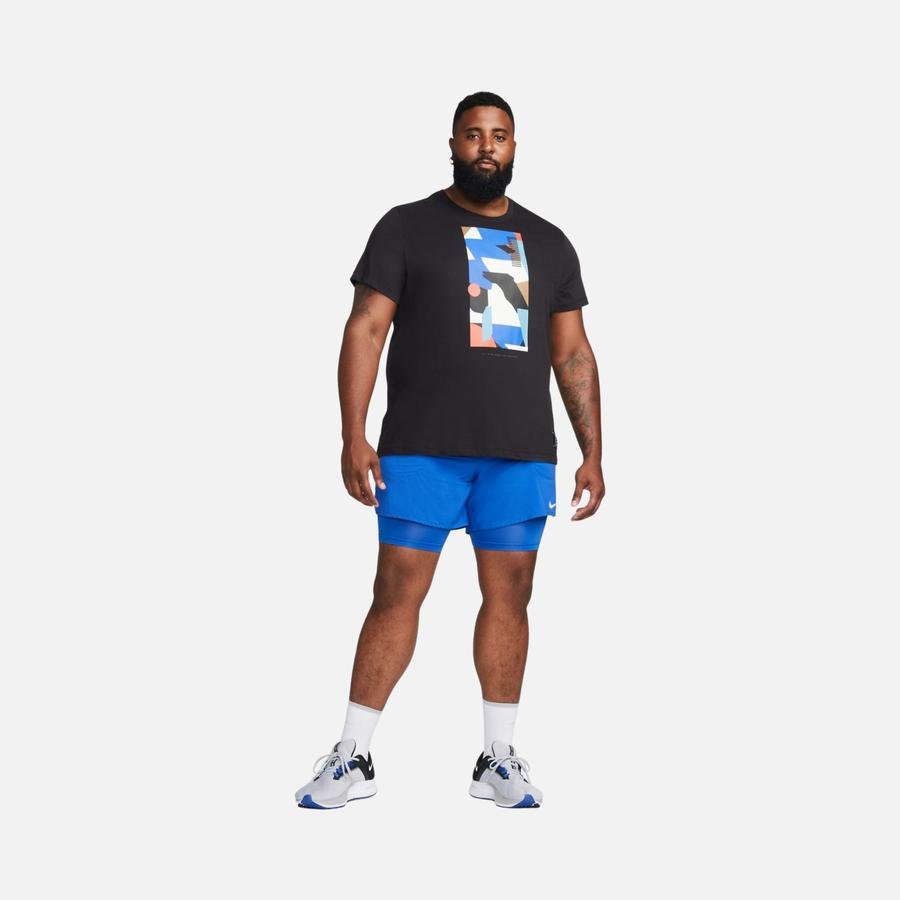  Nike Dri-Fit A.I.R. Hola Lou Running Short-Sleeve Erkek Tişört
