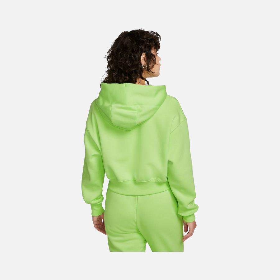  Nike Sportswear Swoosh Fleece Cropped Pullover Hoodie Kadın Sweatshirt