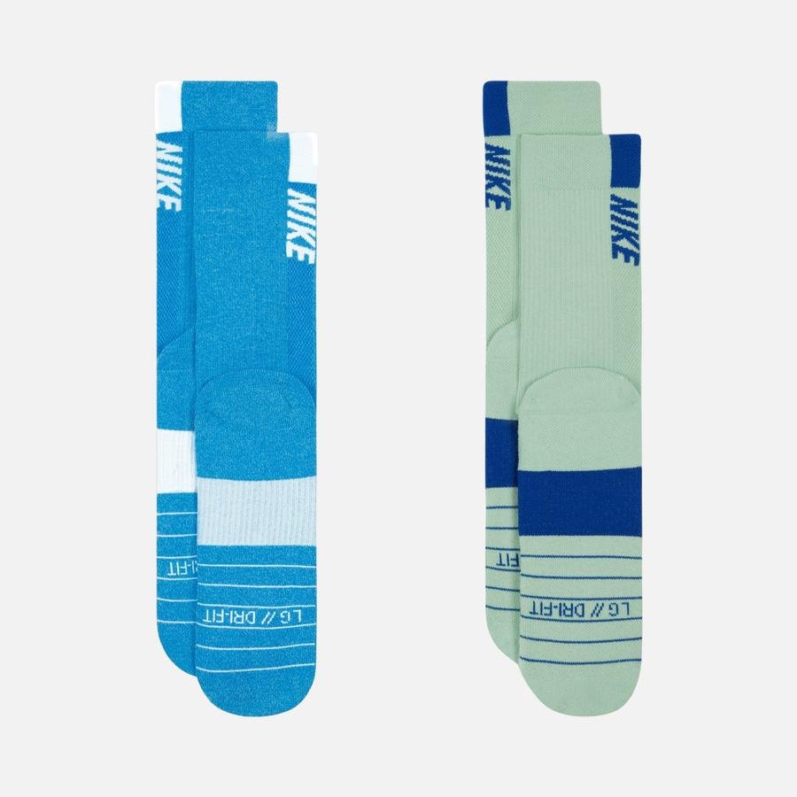  Nike Multiplier Crew (2 Pairs) Unisex Çorap