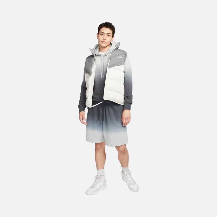  Nike Sportswear French Terry Dip-Dyed Pullover Hoodie Erkek Sweatshirt