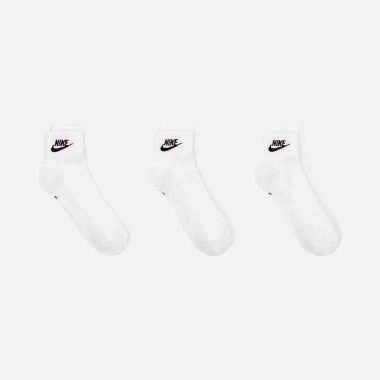Nike Sportswear Everyday Essential Ankle FW23 (3 Pairs) Unisex Çorap