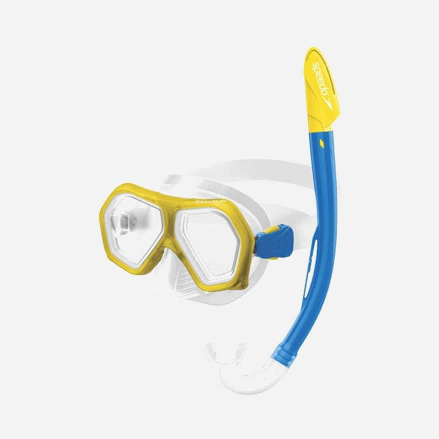  Speedo Leisure Dual Lenses Çocuk Gözlük & Şnorkel Set