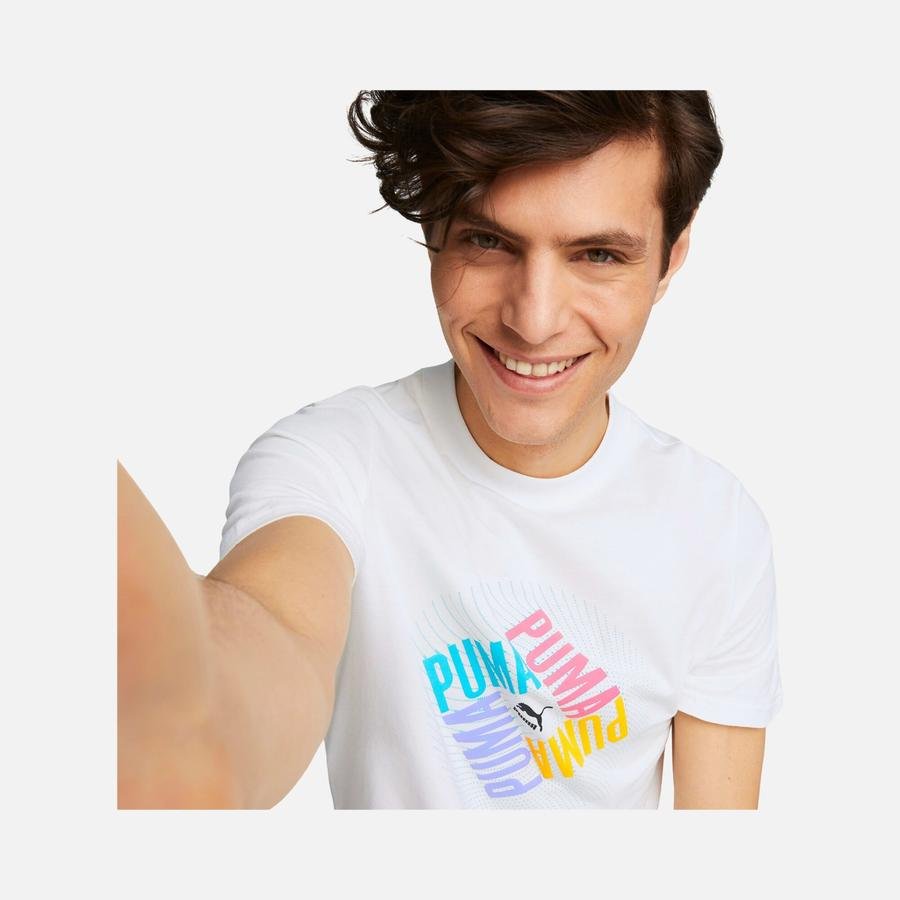 Puma SWxP Graphic Short-Sleeve Erkek Tişört