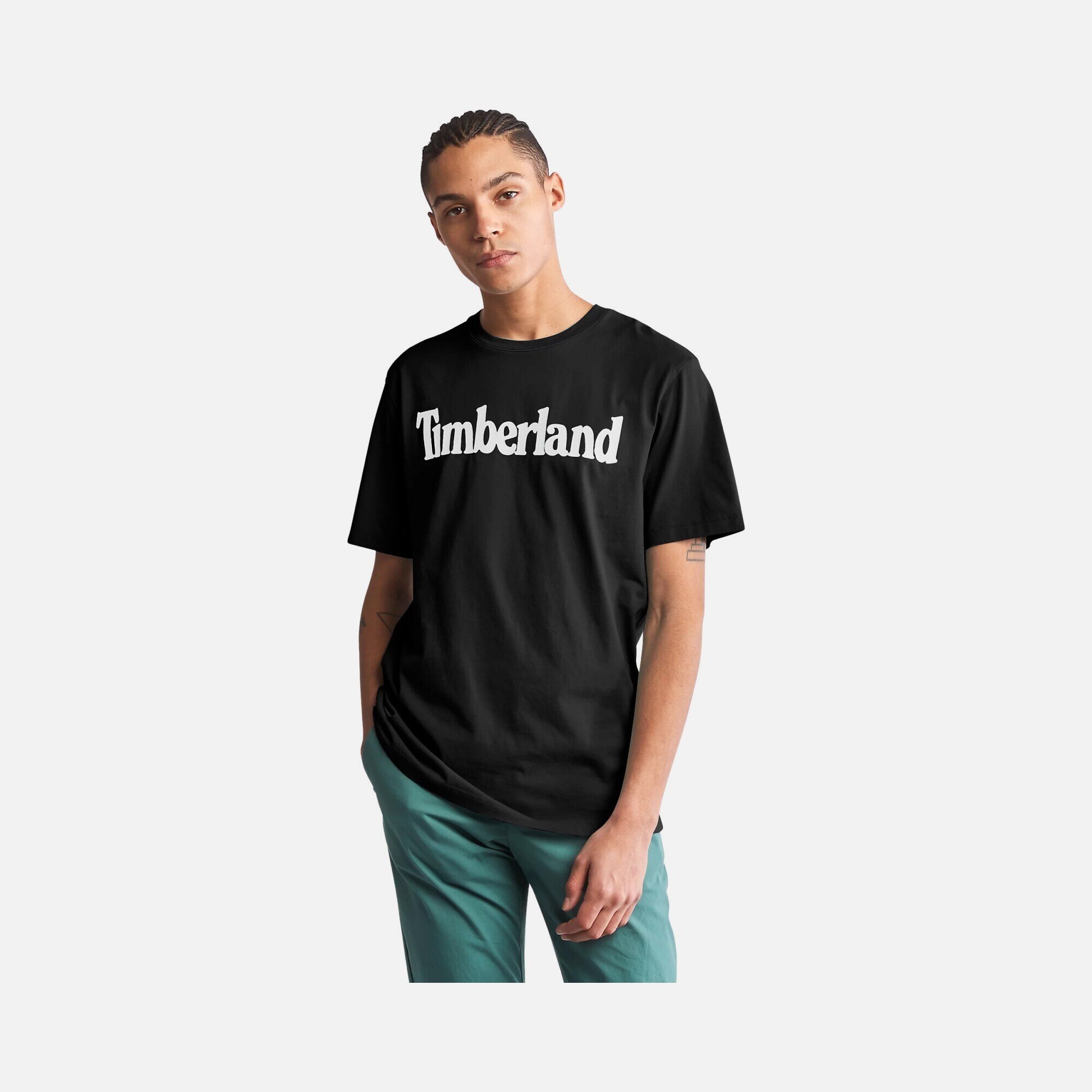 Timberland Kennebec Linear Short-Sleeve Erkek Tişört