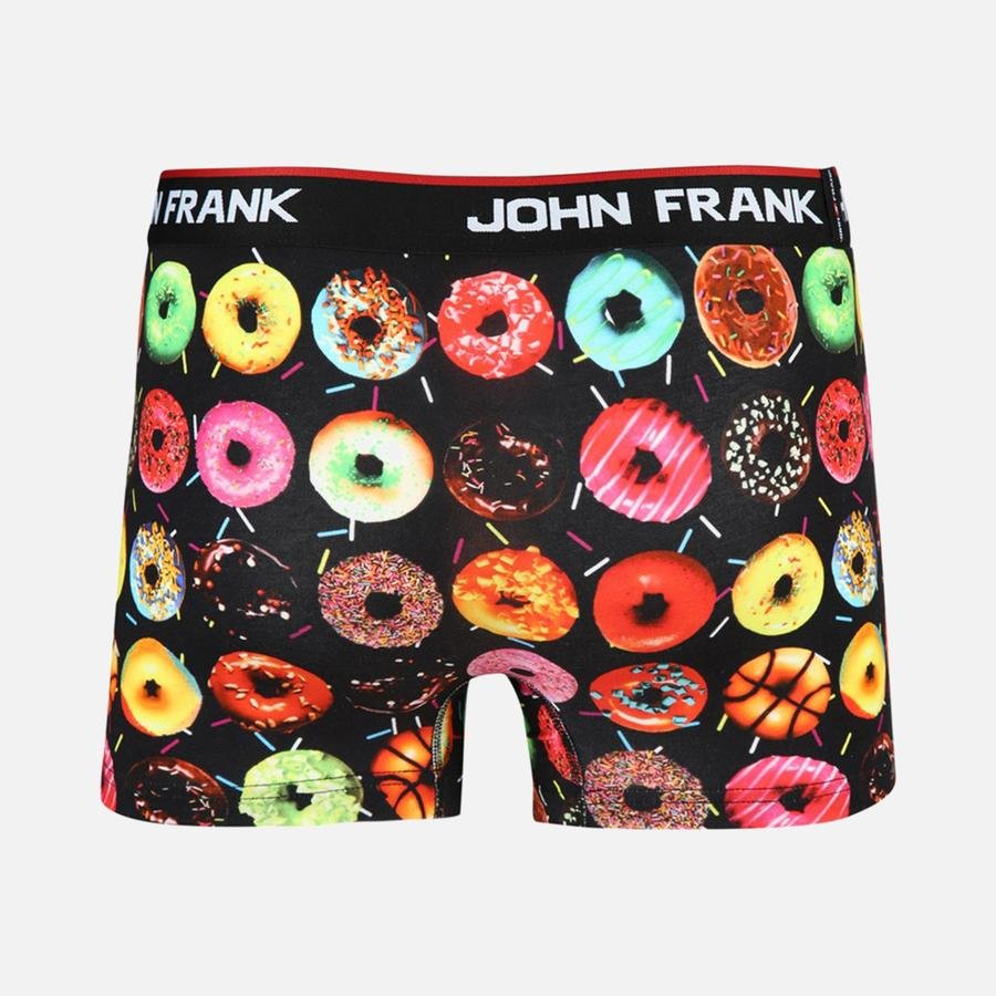  John Frank Donuts Digital Printing Erkek Boxer