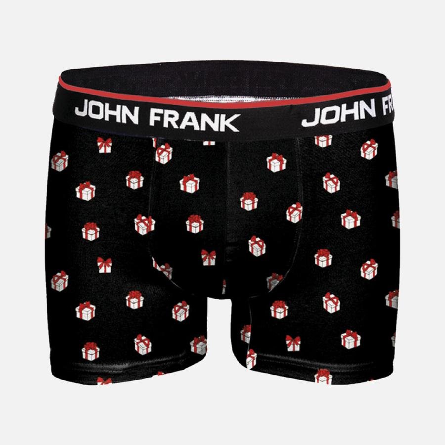  John Frank Gift Di̇gi̇tal Printing Erkek Boxer