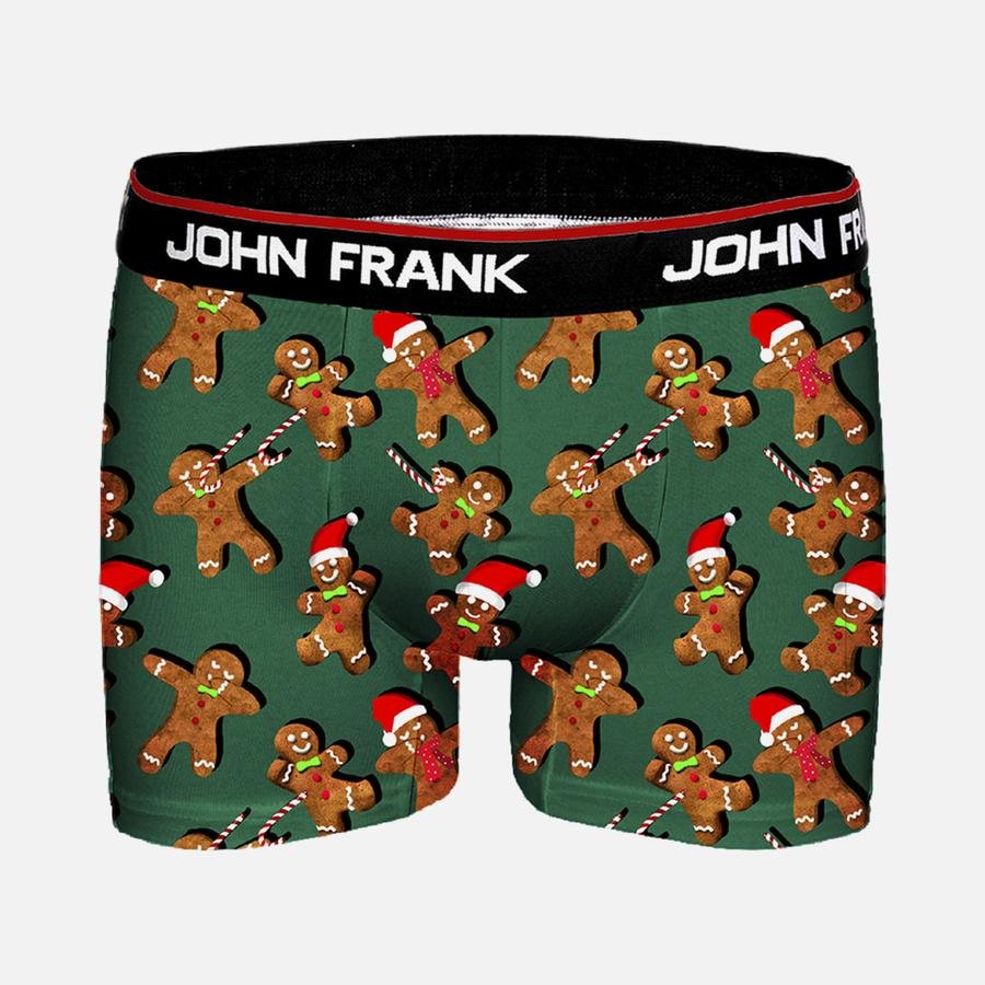  John Frank Ginger Bread Di̇gi̇tal Printing Erkek Boxer