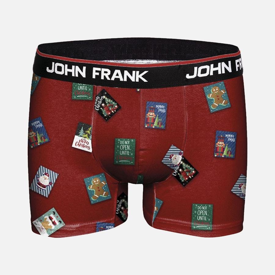  John Frank Posty Di̇gi̇tal Printing Erkek Boxer