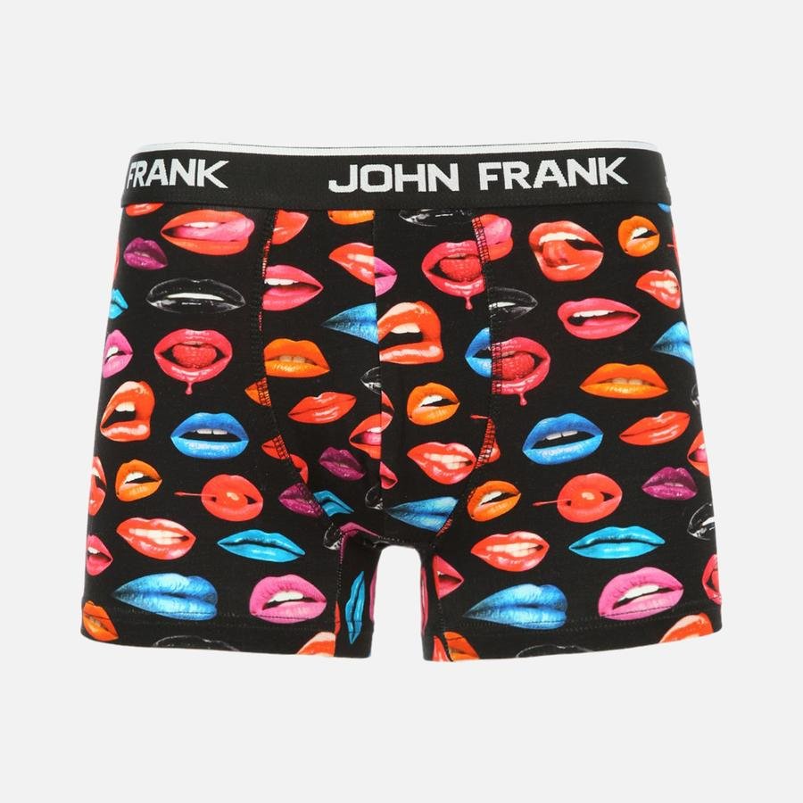  John Frank Hot Lips Printing Erkek Boxer