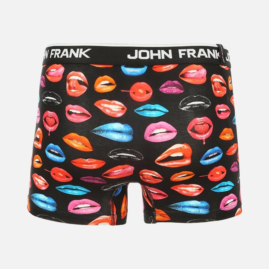  John Frank Hot Lips Printing Erkek Boxer