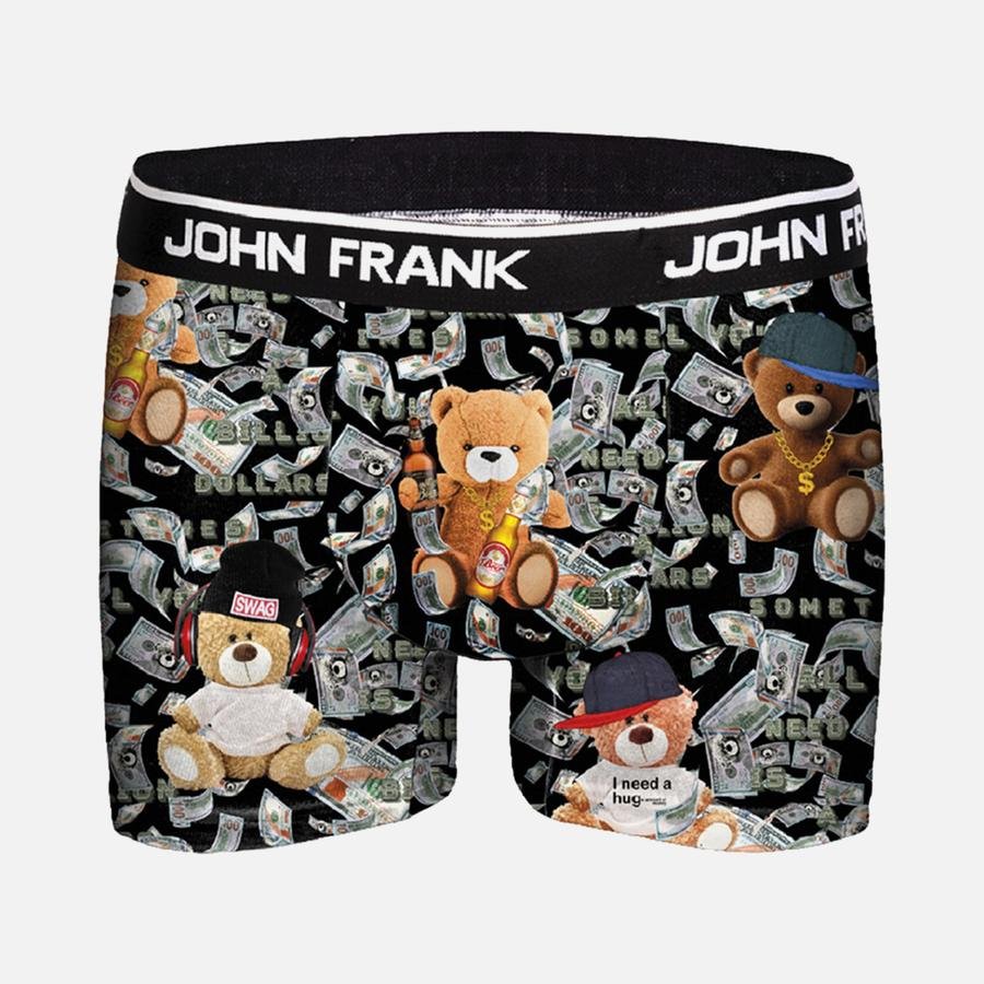  John Frank Rich Teddy Di̇gi̇tal Printing Erkek Boxer