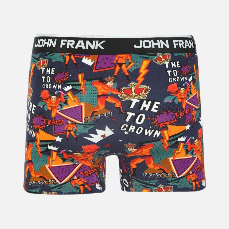  John Frank Storm Di̇gi̇tal Printing Erkek Boxer