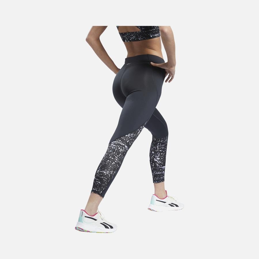  Reebok Workout Printed Running Kadın Tayt