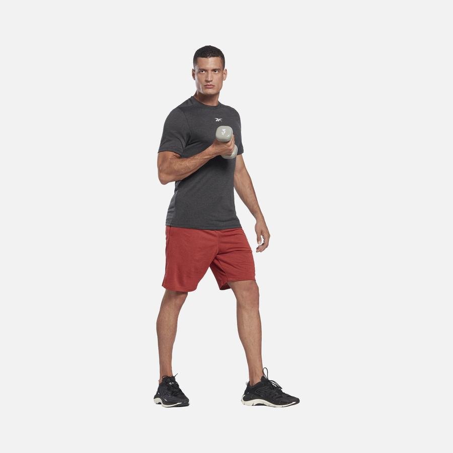  Reebok Workout Melange Training Short-Sleeve Erkek Tişört