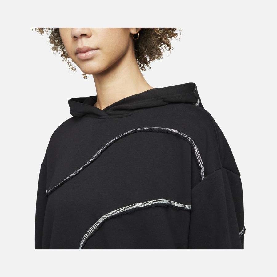  Nike Sportswear Fleece Swirl Oversized Hoodie Kadın Sweatshirt
