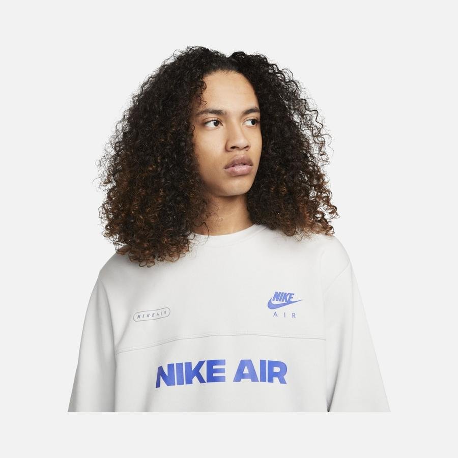 Nike Sportswear Air Brushed-Back Fleece Erkek Sweatshirt
