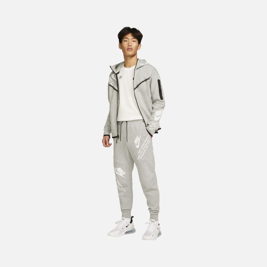  Nike Sportswear Tech Fleece Graphic Color Block Erkek Eşofman Altı